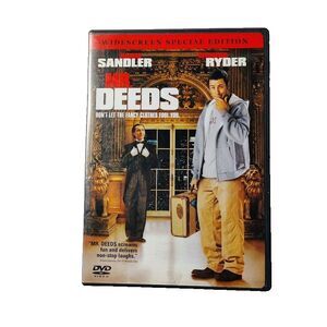 Mr. Deeds DVD 2002 Movie Adam Sandler Winona Ryder PG 13 Comedy